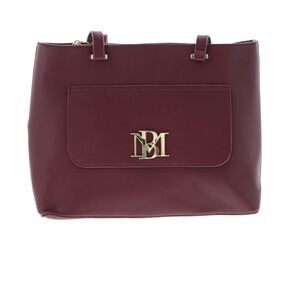 Badgley Mischka Elegant Burgundy Tote Bag NWT